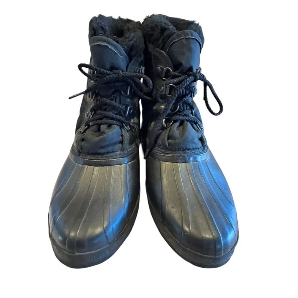 Sorel SNOW ANGEL Women's Boots STYLISH WINTER BOOT WITH SUEDE UPPER Cuff Sz 8